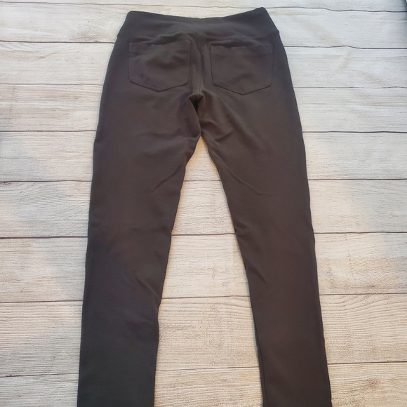 Mudd flex stretch leggings. Size medium juniors Dark grey. - Picture 11 of 13